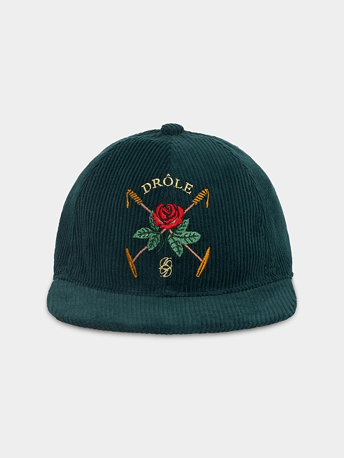 Кепка VELOURS DROLE ROSE (размер one size, цвет Зеленый)