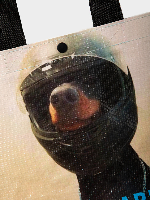 Сумка Доберман в шлеме (размер one size, цвет Разноцветный)