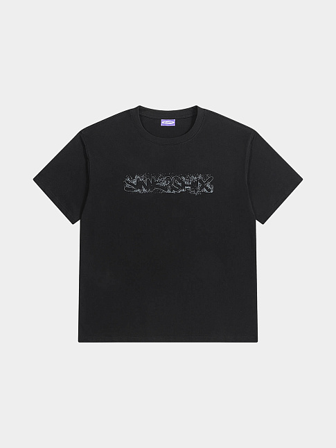Футболка SPRAYED LOGO (размер S, цвет Черный)