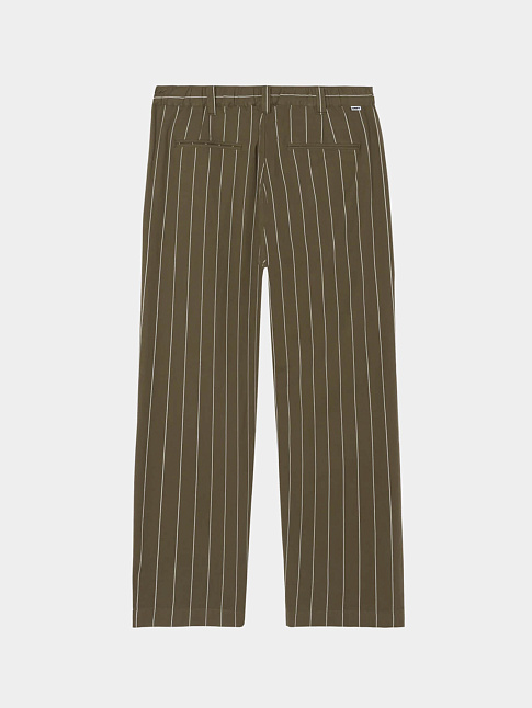 Брюки FOSTER PLEATED STRIPE (размер 30, цвет Коричневый)