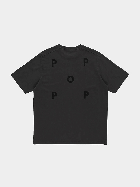 Футболка LOGO (размер M, цвет Темно-серый-Черный)