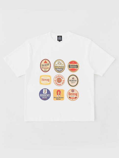 Футболка BEER (размер M, цвет Белый)