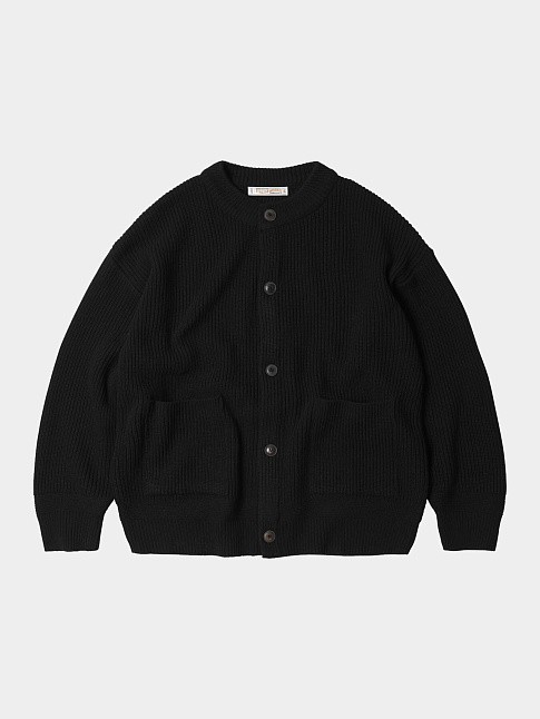 Кардиган HEAVY WOOL ROUND (размер M, цвет Черный)