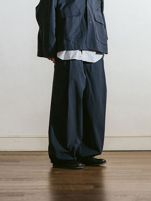 Брюки DECENT POCKET DEEP TUCK WIDE (размер one size, цвет Черный)
