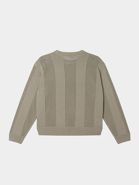 Свитер CROCHET (размер L, цвет Серый)