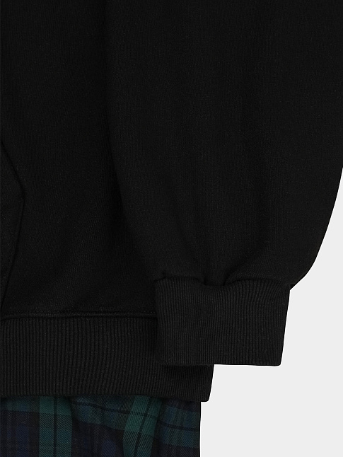 Худи SNAKE PRINT SHIRT LAYERED (размер M, цвет Черный)