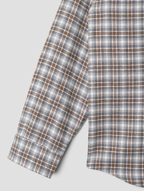 Рубашка FLANNEL (размер L, цвет Серый)