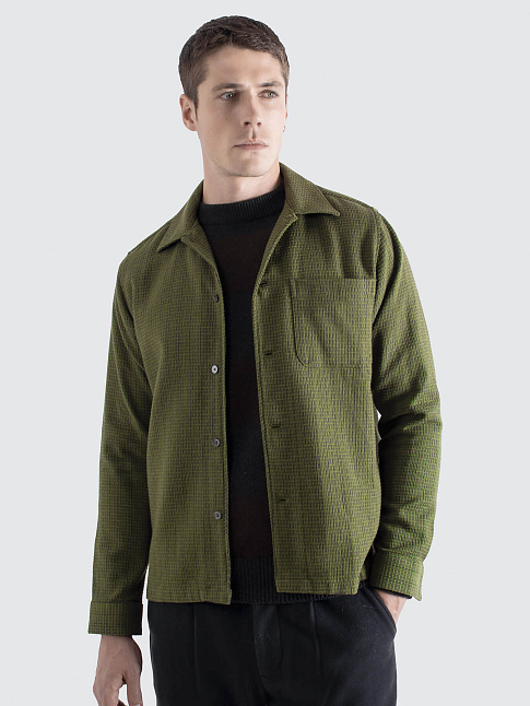 Рубашка BUSEY LINEAR (размер M, цвет Зеленый)