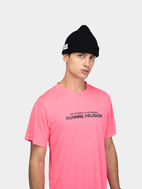 Шапка TWO LAYER WATCH BEANIE LOGO (размер one size, цвет Черный)