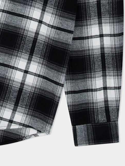 Рубашка FLANNEL CHECK (размер XL, цвет Черный)
