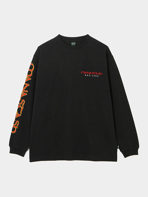 Лонгслив HEMP YAKA-VEGAS (размер S, цвет Черный)