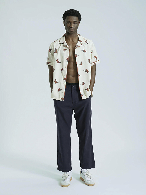 Рубашка STACHIO VULCANO PRINT (размер XXL, цвет Бежевый)