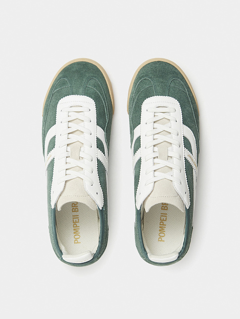 Кеды KITE SUEDE JADE (размер 42, цвет Зеленый)