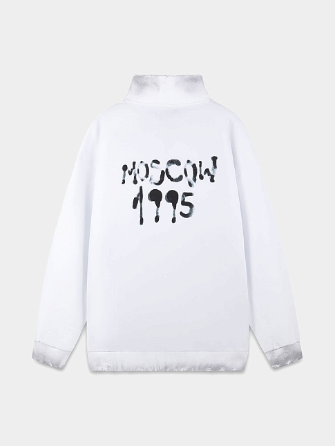 Свитшот MOSCOW 1995 (размер XL, цвет Белый)