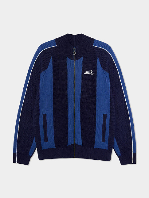 Свитшот STRIPED TRACK SUIT (размер XL, цвет Темно-синий)