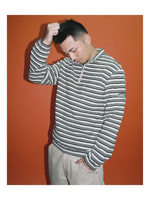 Свитер QUENTIN QUARTER ZIP (размер M, цвет Разноцветный)