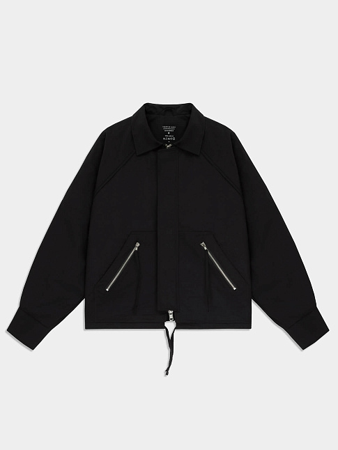 Куртка PANASIAN OVERSIZE SHORT (размер L, цвет Черный)