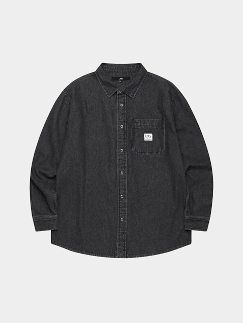 Рубашка OVERSIZED DENIM (размер S, цвет Черный)