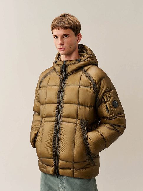 Пуховик D.D. SHELL HOODED PUFFER (размер L, цвет 340)