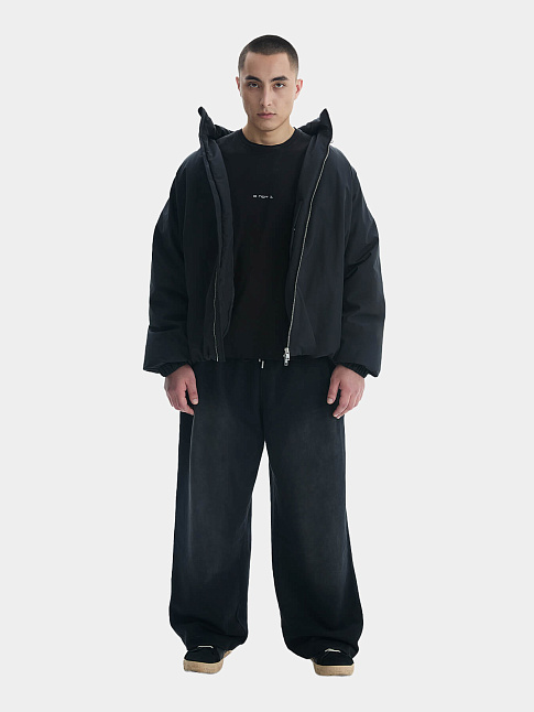 Пуховик URBAN BEAR (размер XXL, цвет Черный)