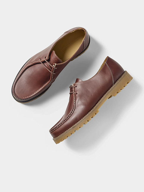 Ботинки OLLIE MOC TOE (размер 42, цвет Коричневый)