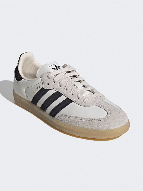 Кроссовки SAMBA OG (размер 35 1/2, цвет Белый-Черный)