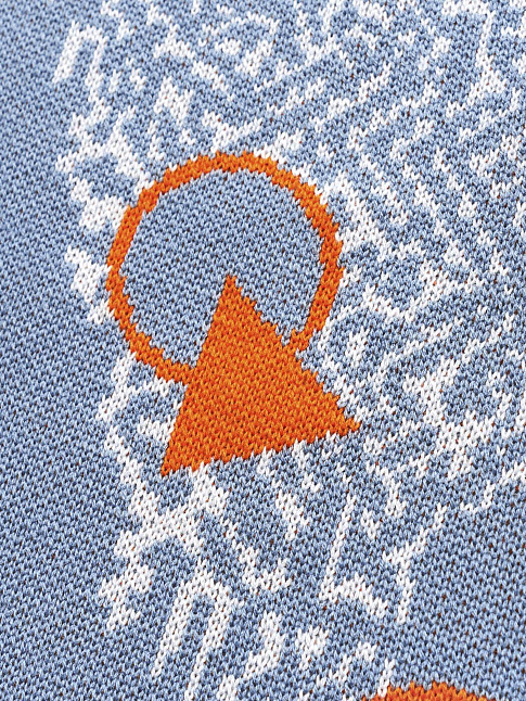 Плед (размер one size, цвет Оранжевый)