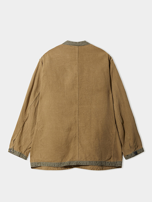 Куртка FRENCH WORK LINEN PIN OX (размер 52, цвет Хаки)