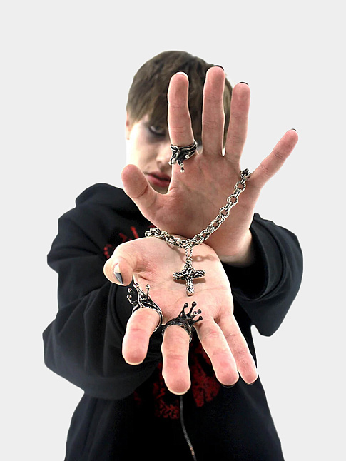 Кольцо MOLD (размер 22, цвет Серебряный)