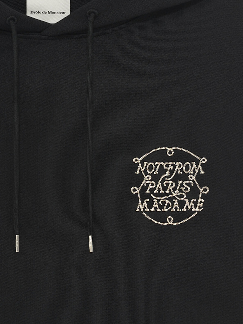 Худи SLOGAN TRESSES (размер M, цвет Черный)