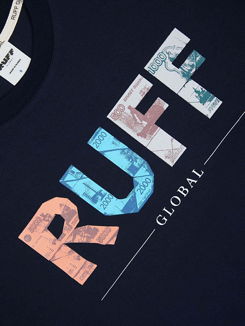 Футболка CASHBACK  (размер S, цвет Синий)