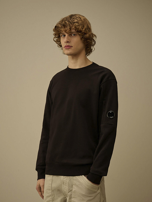 Свитшот DIAGONAL RAISED FLEECE CREWNECK LENS (размер M, цвет 999)