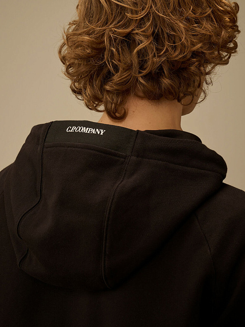 Худи DIAGONAL RAISED FLEECE ZIP LENS (размер L, цвет 999)