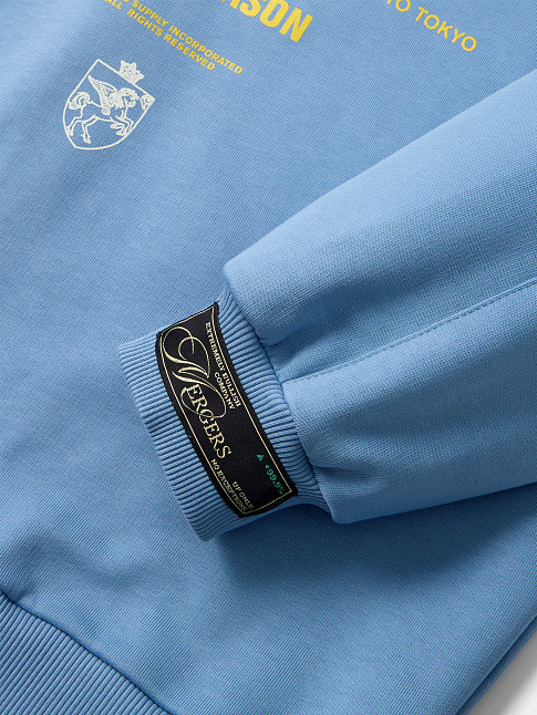 Свитшот HEAVYWEIGHT (размер L, цвет Голубой)