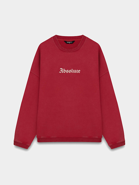 Свитшот ABSOLUTE (размер S, цвет Красный)