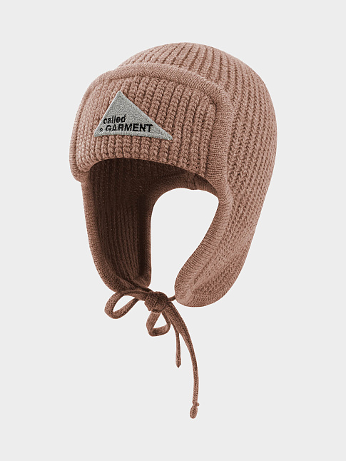 Шапка MOUNTAIN EARFLAP (размер one size, цвет Светло-коричневый)