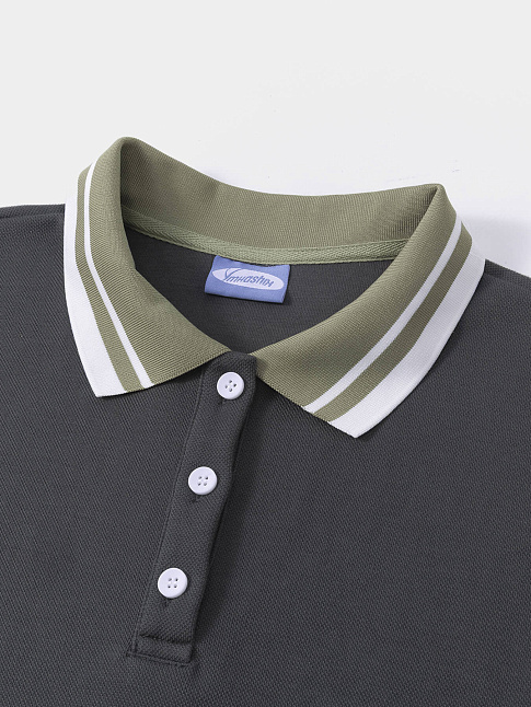 Рубашка поло (размер XL, цвет Серый)