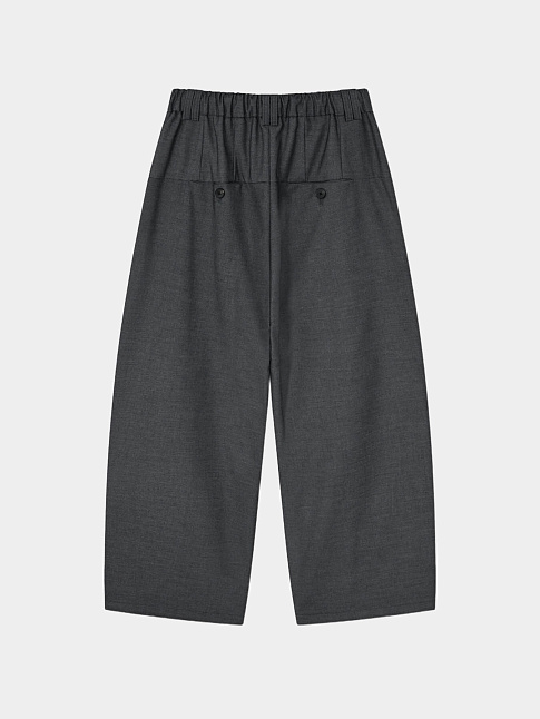 Брюки VALLEY TUCK TROUSERS (размер M, цвет Темно-серый)