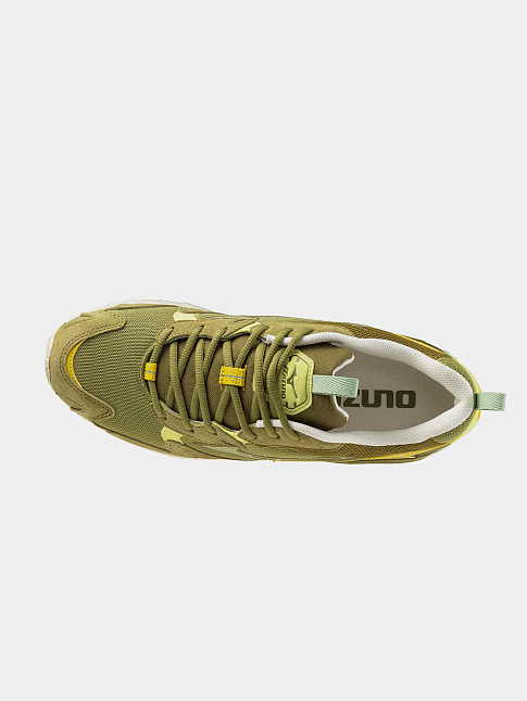 Кроссовки WAVE RIDER 10 (размер 44, цвет OLIVE DRAB/CEDAR/CEDAR)