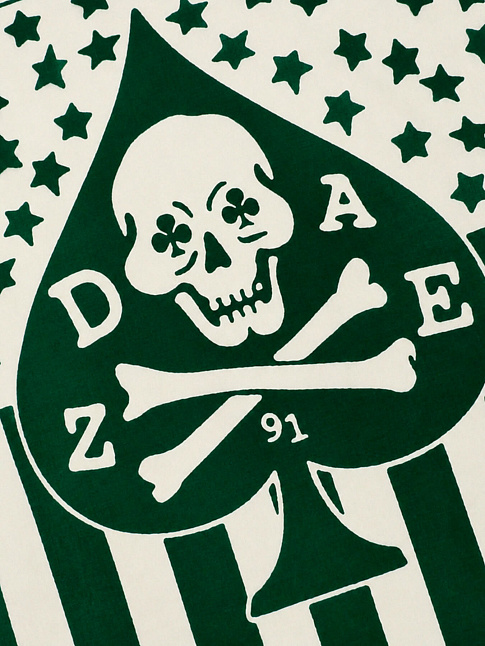 Бандана DAZE SKULL (размер one size, цвет Зеленый)