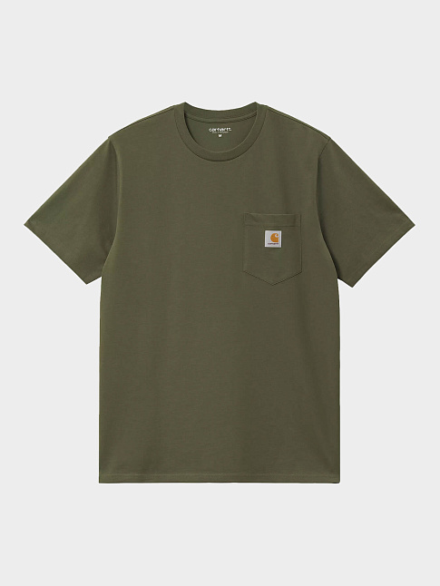 Футболка S/S POCKET (размер L, цвет Темно-зеленый)
