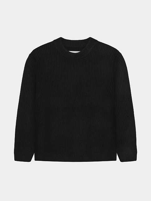 Свитер BOXY WOOL (размер S, цвет Черный)
