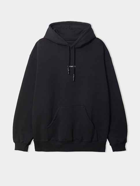 Худи BINARY (размер XS, цвет Черный)