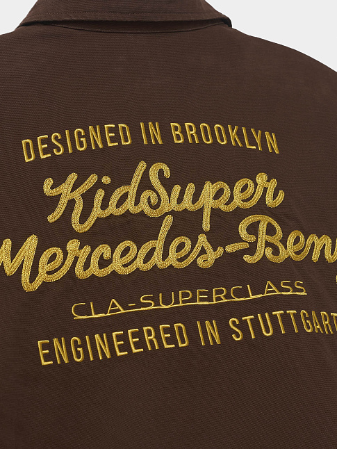 Куртка Kidsuper x Mercedes Benz WORK (размер L, цвет Коричневый)