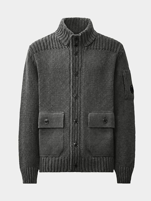 Свитер LAMBSWOOL LENS BUTTON (размер L, цвет 978)