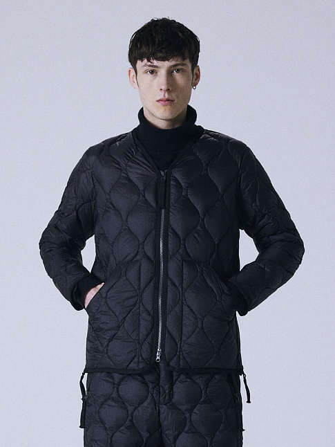 Лайнер MILITARY W-ZIP V NECK (размер L, цвет Черный)