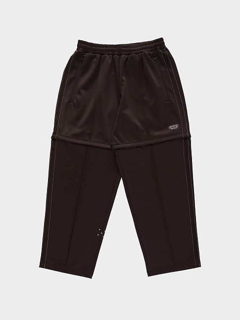 Брюки PUB ZIP OFF TRACK (размер M, цвет Коричневый)
