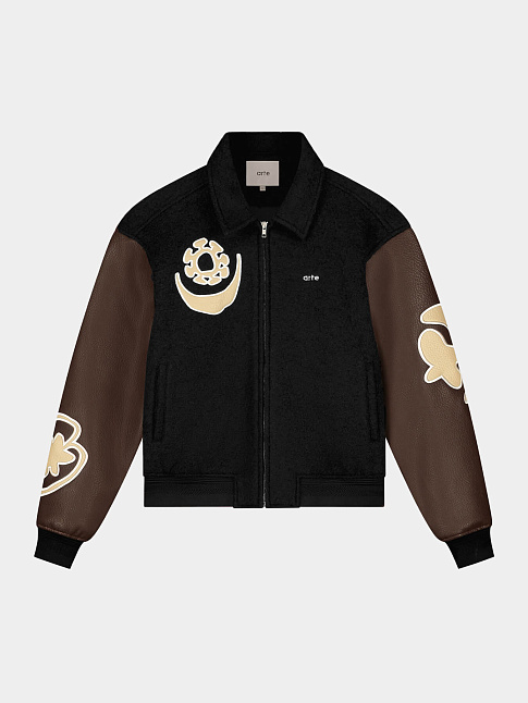 Бомбер VARSITY (размер M, цвет Черный)