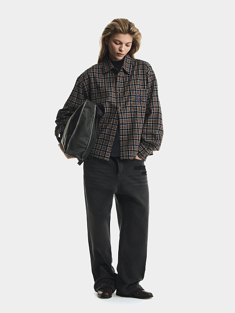 Рубашка DOWNTOWN 98 (размер L-XL, цвет Коричневый)