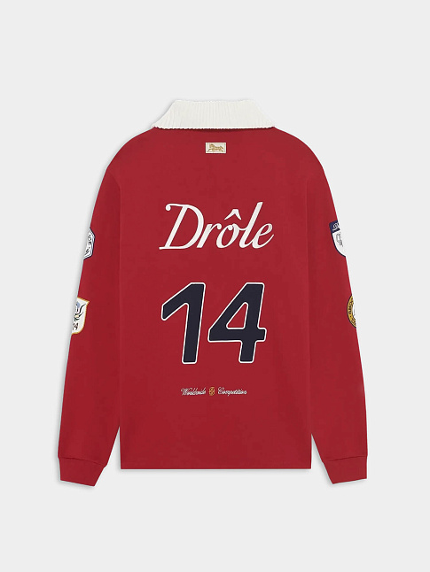 Лонгслив RACING (размер M, цвет Красный)